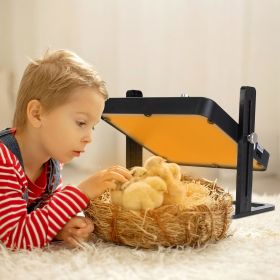 Brooder Heater For Chicks with 9.84x 9.84in Height Angle Adjustable Heating Panel 21W Incubator 113°F to 158°F Chick Brooder Heating Plate