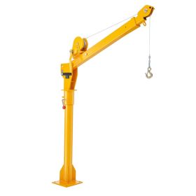 VEVOR Pickup Truck Crane Hoist Crane 1100 lbs with Manual Winch 360Â° Hoist Lift