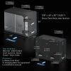2-in-1 108"X48"X80"Grow Tent Reflective 600D Canvas Mylar Grow Tents House Room with Floor Tray