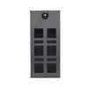 Solar LED Motion Sensor Deck Light, Black Finish, 10-50 Lumens (4-Count)