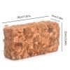 500g Coconut Fiber Brick Good Water Absorption Great Root Protective Coconut Fiber Brick For Flower Plants Growing