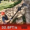 2-in-1 Cordless Pole Saw & Mini Chainsaw Electric Mini Chainsaw Length Adjustable Cordless Chain Saw with 2Pcs 1500mAh Batteries 4in/6in Chains for Tr