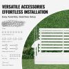 VEVOR Wooden Porch Swing 4 ft, Patio bench swing for Courtyard & Garden, Upgraded 880 lbs Strong Load Capacity, Heavy Duty Swing Chair Bench with Hang