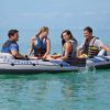 INTEX Excursion Inflatable Boat Series: Includes Deluxe 54in Boat Oars and High-Output Pump ‚Äì SuperTough PVC ‚Äì Adjustable Seats