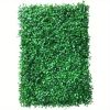 Artificial Boxwood Panel 12pcs Boxwood Hedge Wall Panels Artificial Grass Backdrop Wall 24X16 4cm Green Grass Wall, Fake Hedge for Decor Privacy Fence